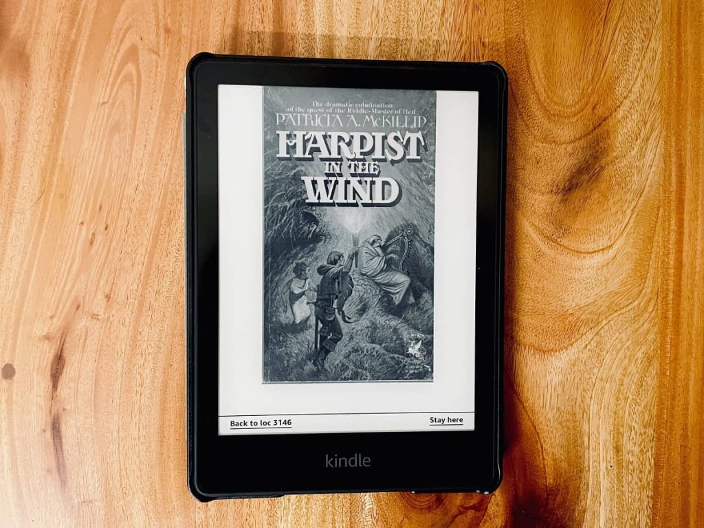Harpist in the Wind Book on Kindle